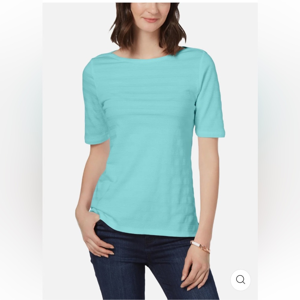 Charter Club Perfectly Soft Pima Cotton Top